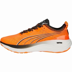 Breathable collar Puma ForeverRun Nitro Mens Running Shoes - Orange
