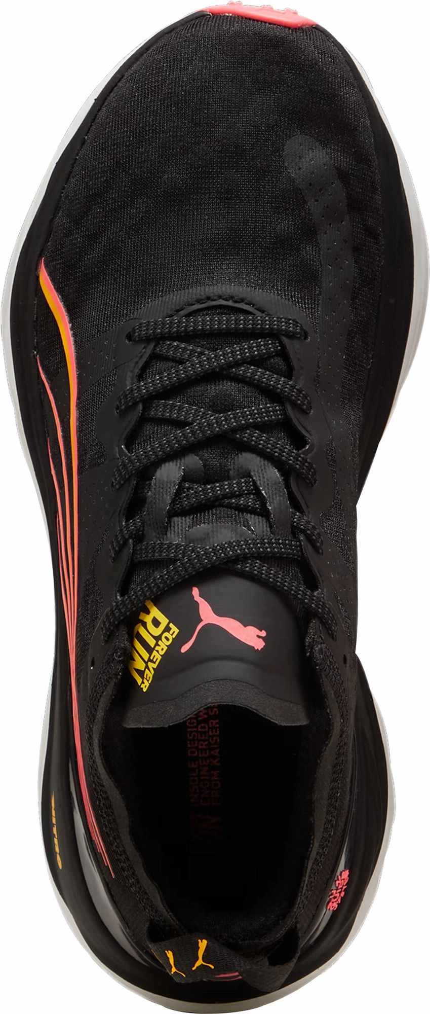 Puma ForeverRun Nitro Womens Running Shoes - Black running in high - altitude areas