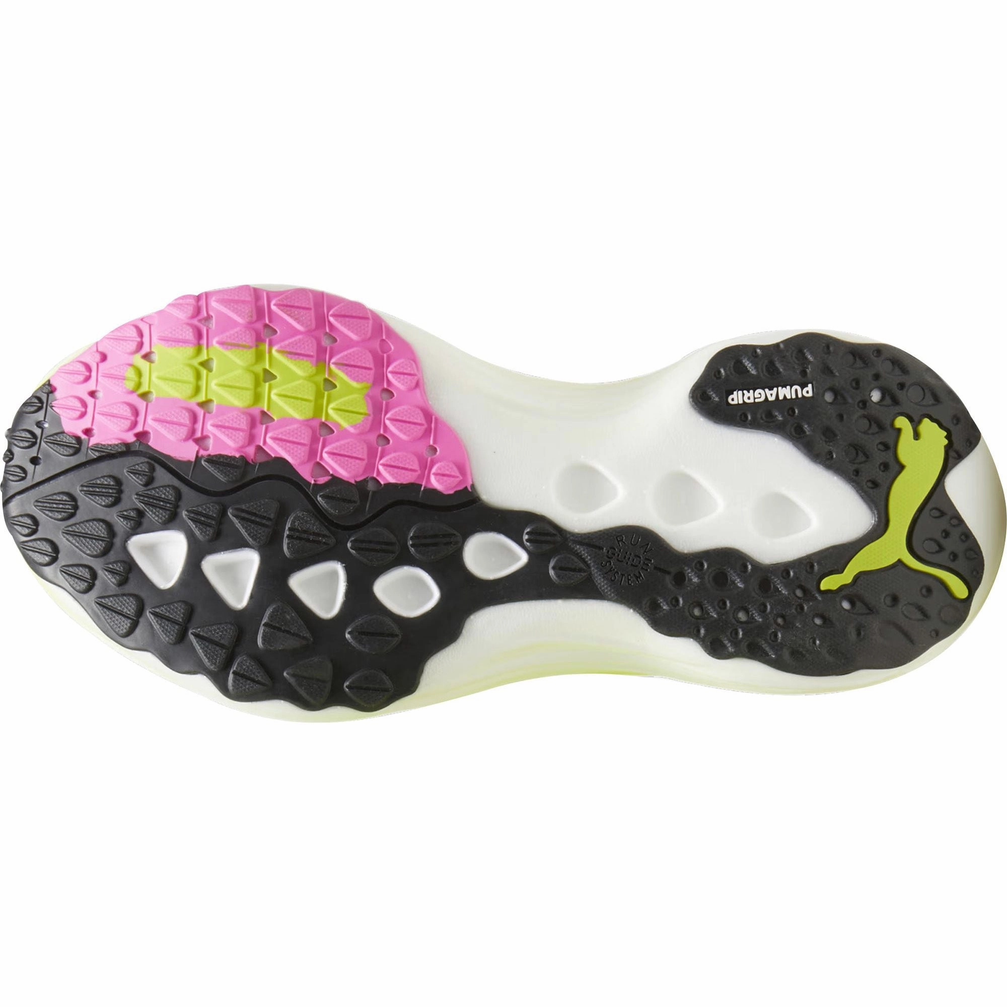 road - friendly Puma ForeverRun Nitro Womens Running Shoes - Yellow