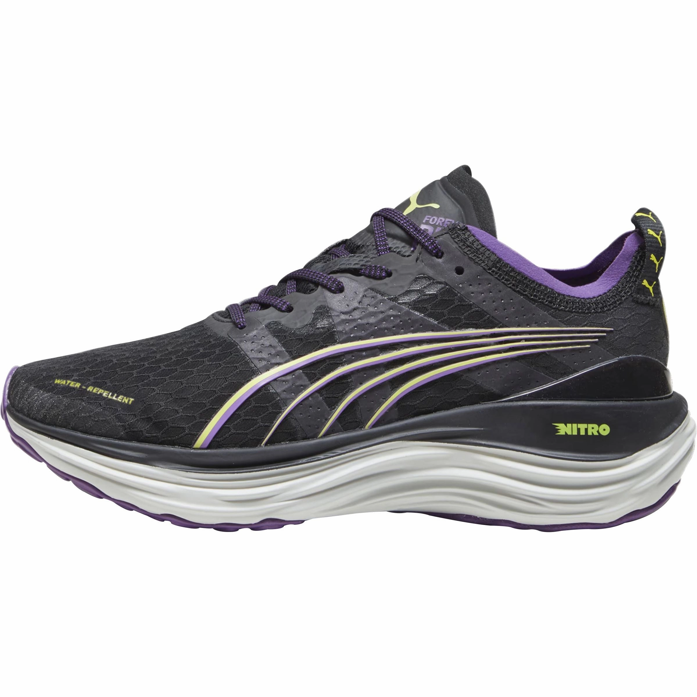 trail shoes Puma ForeverRun Nitro WTR Womens Running Shoes - Black