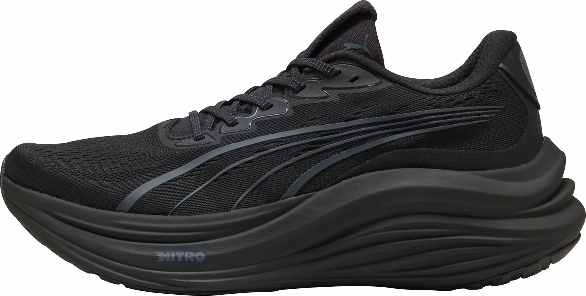 elite running shoes Puma MagMax Nitro Mens Running Shoes - Black