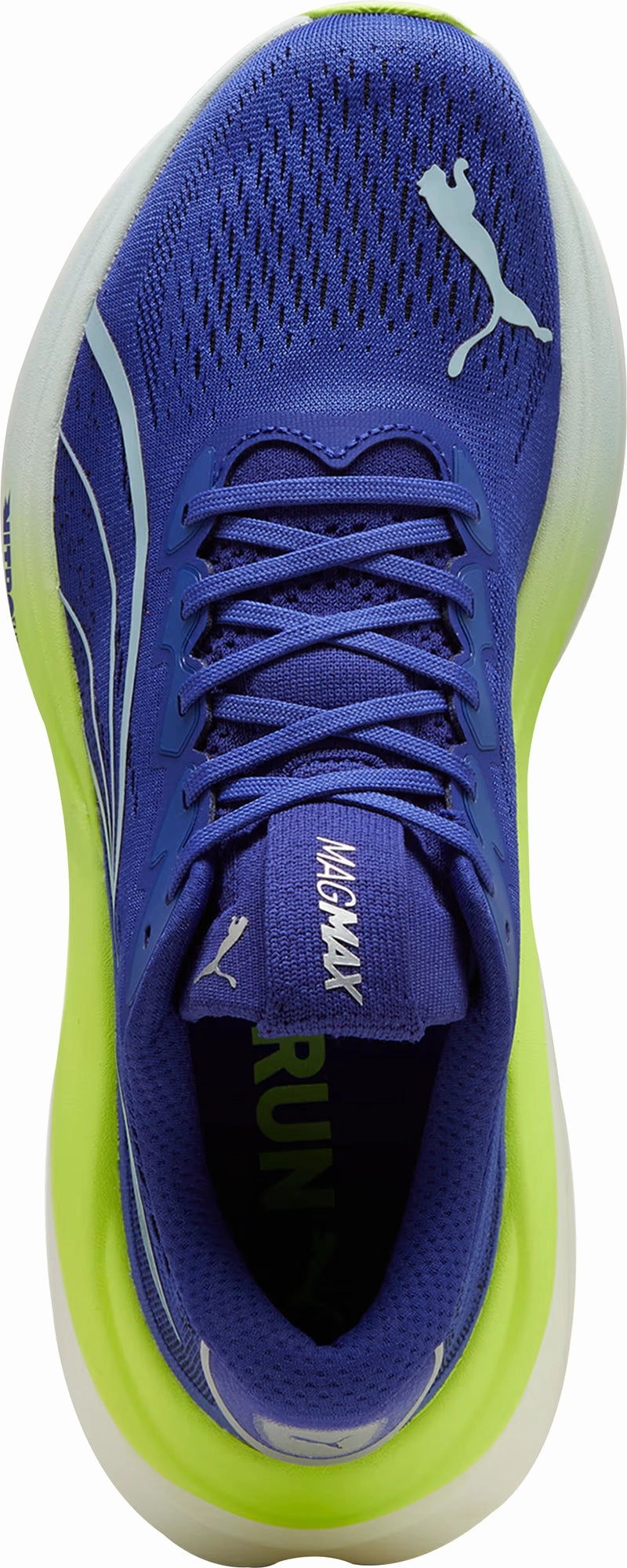 Strategic Reflective Details Comfort Fit System Puma MagMax Nitro Mens Running Shoes - Blue