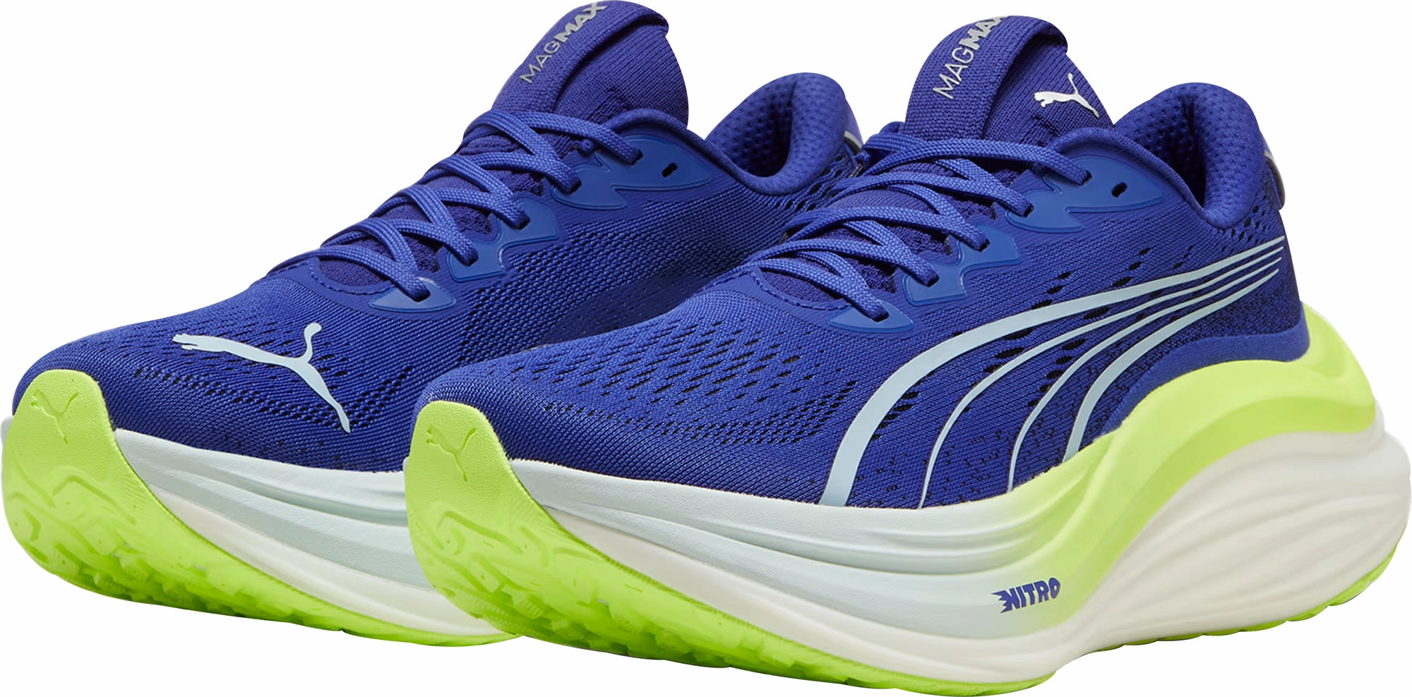 Puma MagMax Nitro Mens Running Shoes - Blue Top-rated