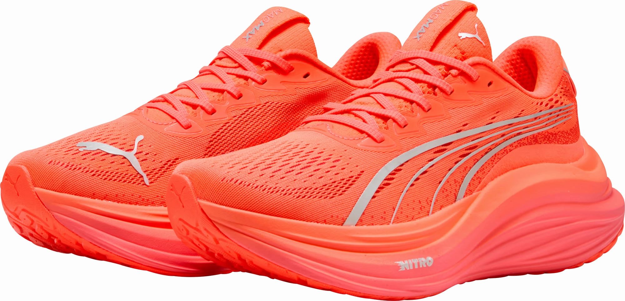 Premium Quality Puma MagMax Nitro Mens Running Shoes - Red