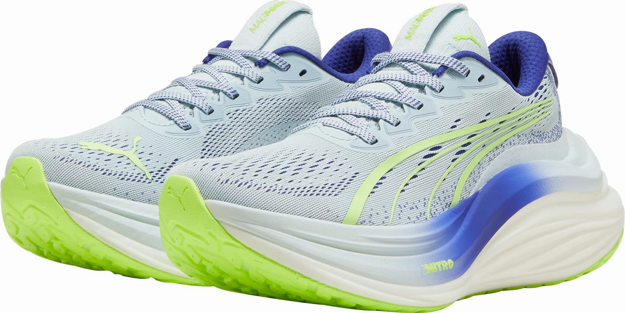 Puma MagMax Nitro Womens Running Shoes - Blue running for school events