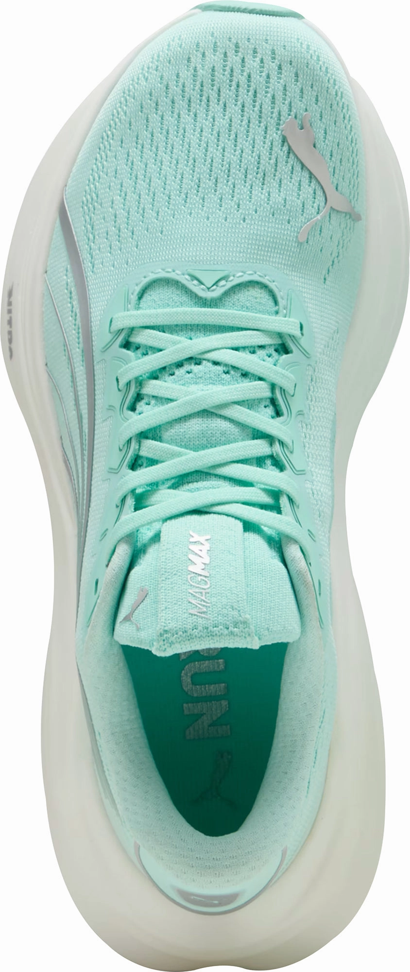 Puma MagMax Nitro Womens Running Shoes - Green Anatomical Toe Box