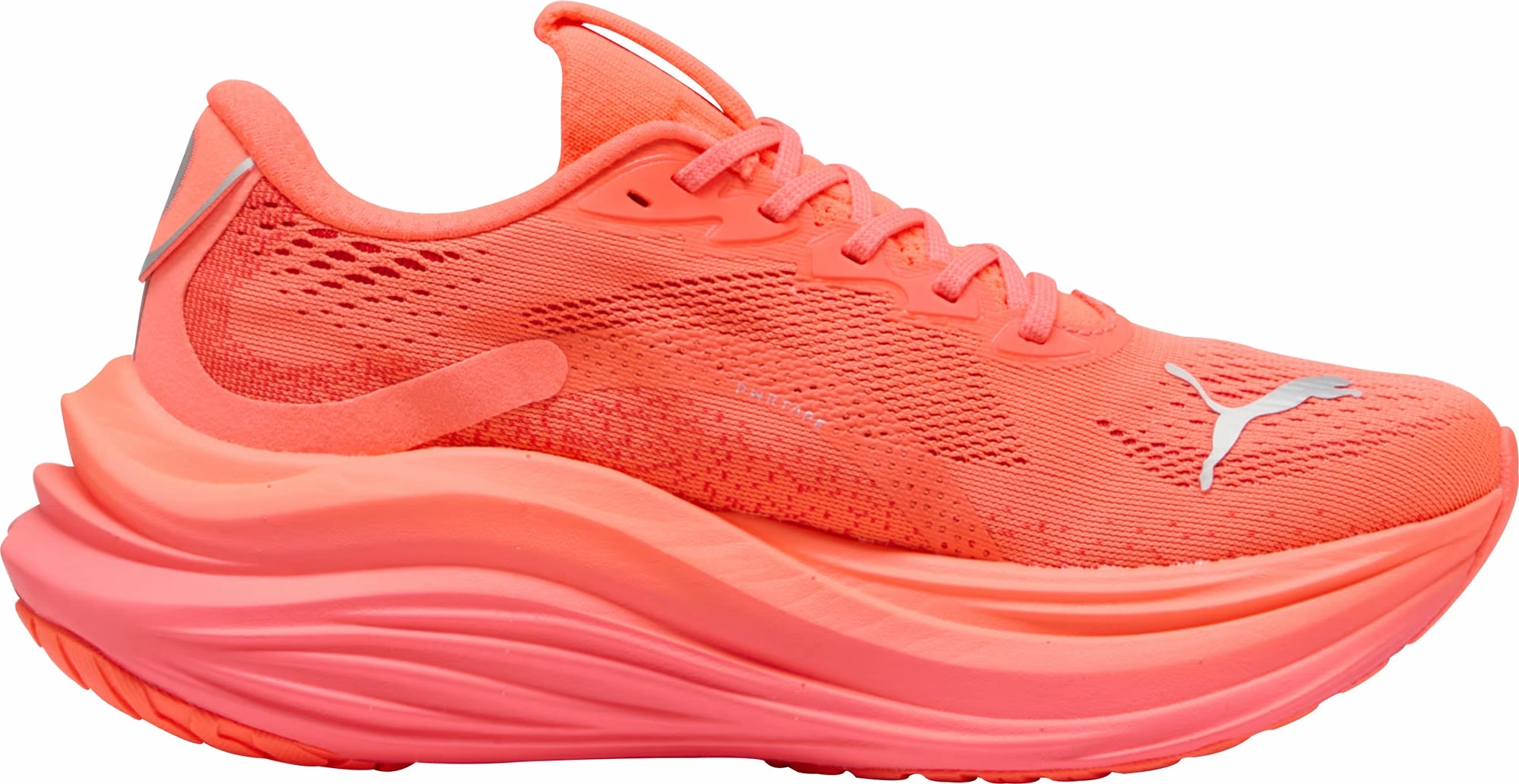 Puma MagMax Nitro Womens Running Shoes - Red air - cushion shoes environment - specific shoes
