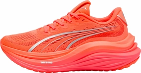 Puma MagMax Nitro Womens Running Shoes - Red step - in comfort