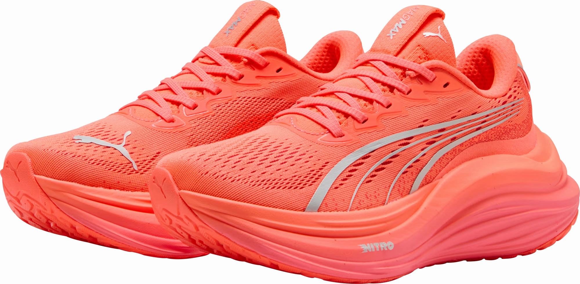 Agile Puma MagMax Nitro Womens Running Shoes - Red