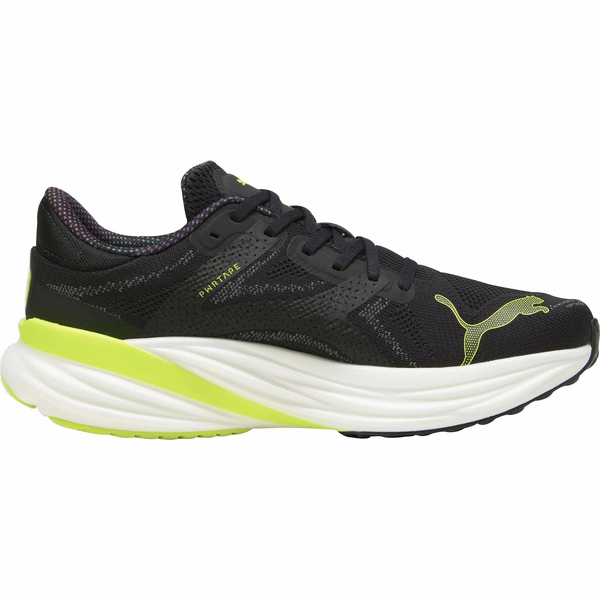 Thermoplastic Heel Stabilizer Puma Magnify Nitro 2 Mens Running Shoes - Black