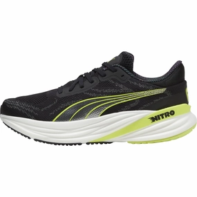 Hill - running Enhanced Stability Puma Magnify Nitro 2 Mens Running Shoes - Black