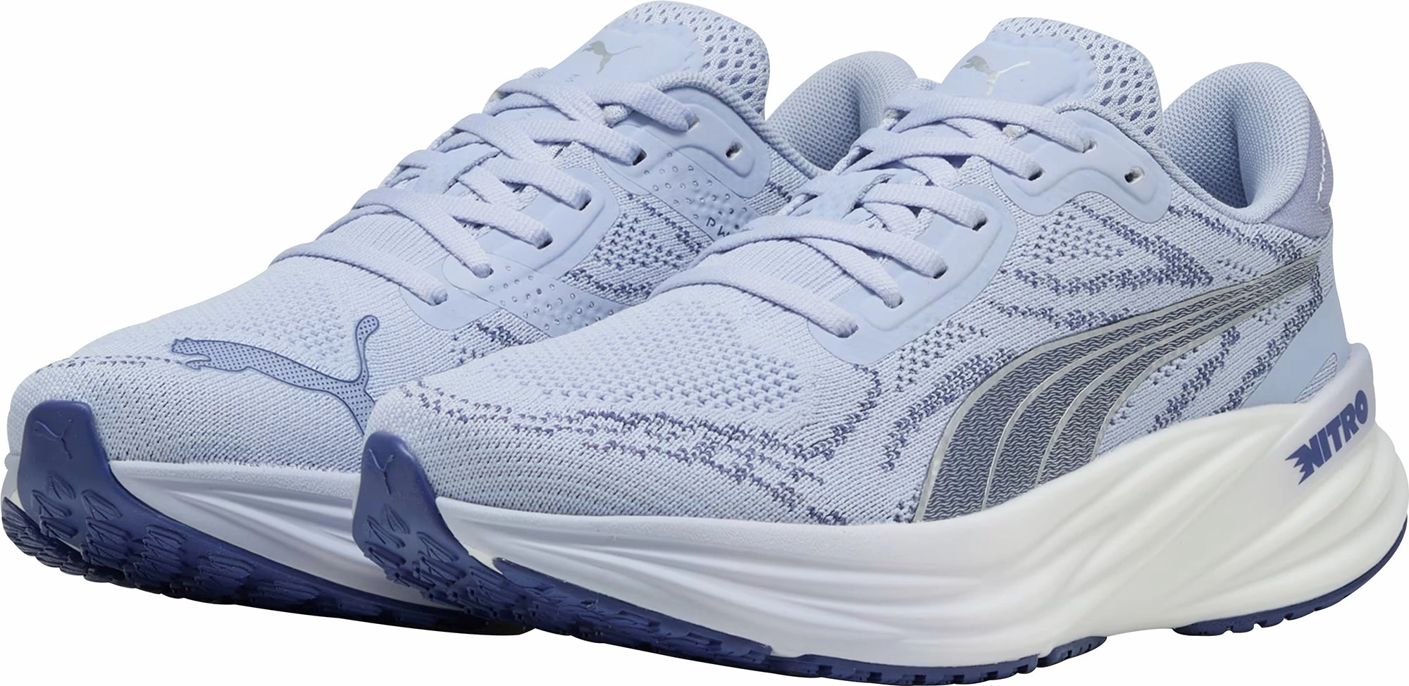 Puma Magnify Nitro 2 Womens Running Shoes - Blue Ultra lightweight