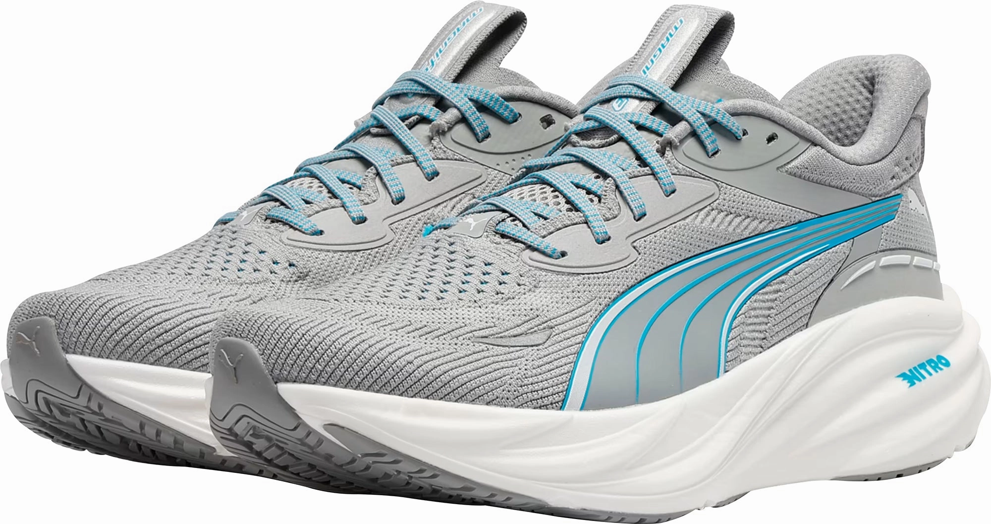 Puma Magnify Nitro 3 Mens Running Shoes - Grey Ultimate Stability