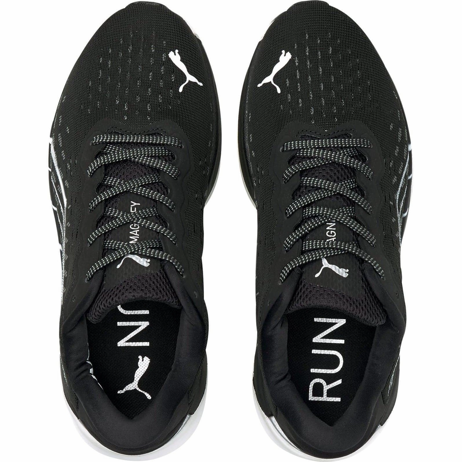 Comfort Molding running with a whistle Puma Magnify Nitro Womens Running Shoes - Black