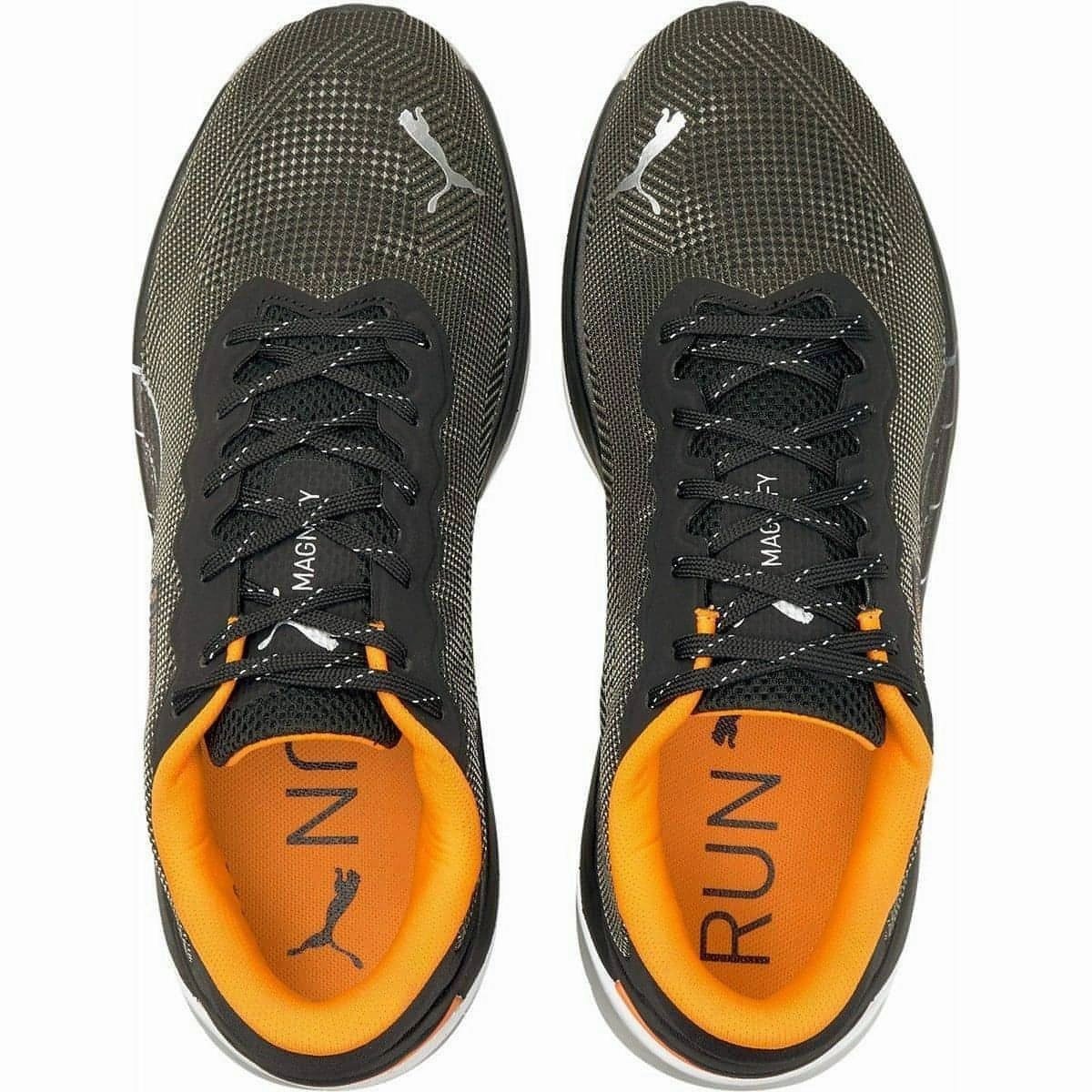 Pronation Control Tech Hollow Core Technology Puma Magnify Nitro WTR Mens Running Shoes - Black