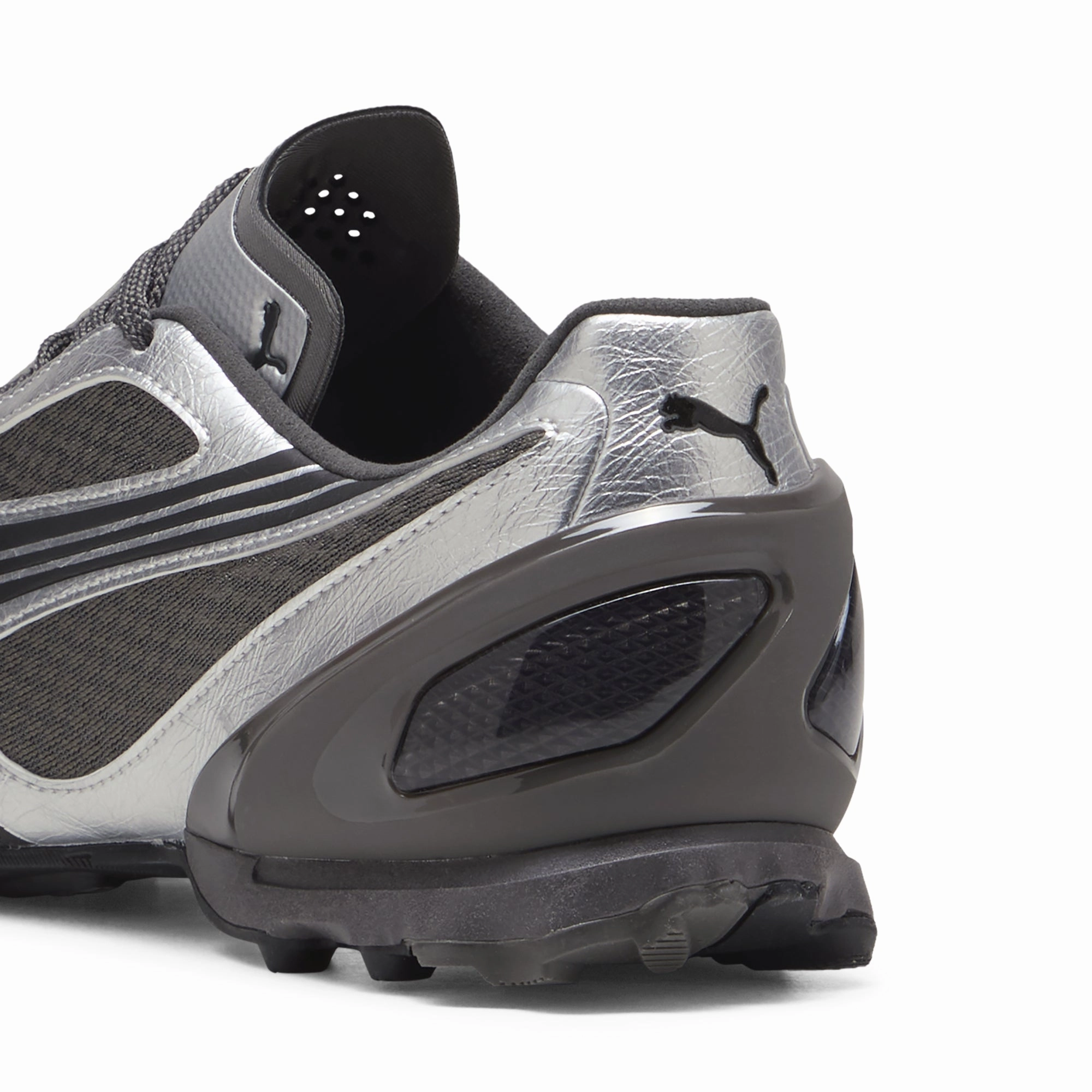 Puma Mens V1.25 Metallic Shoes mid - top cut reflective details shoes