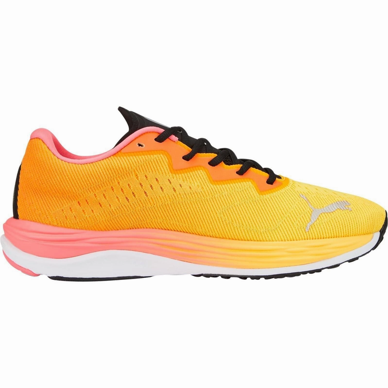 Leather Material Puma Velocity Nitro 2 Mens Running Shoes - Orange