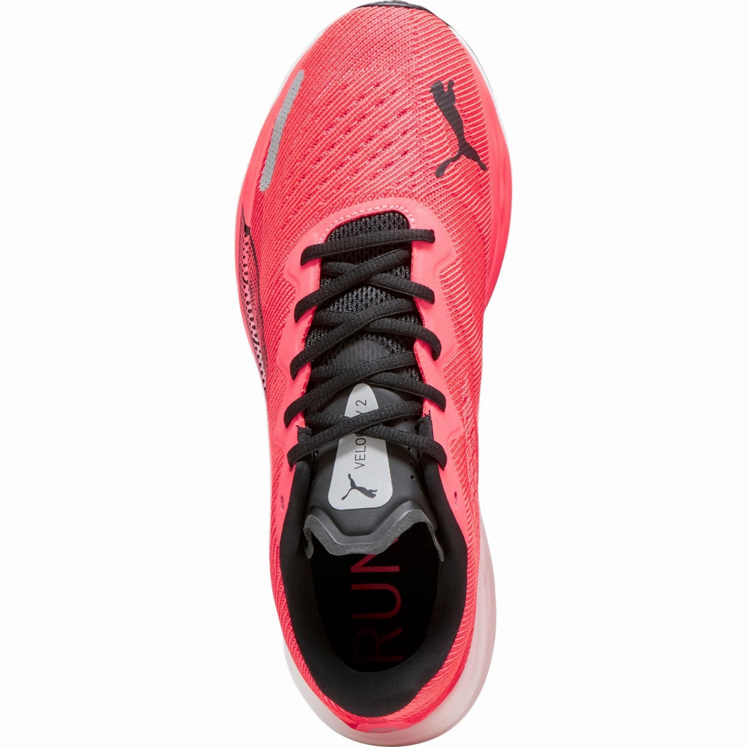 foam sole Puma Velocity Nitro 2 Mens Running Shoes - Red