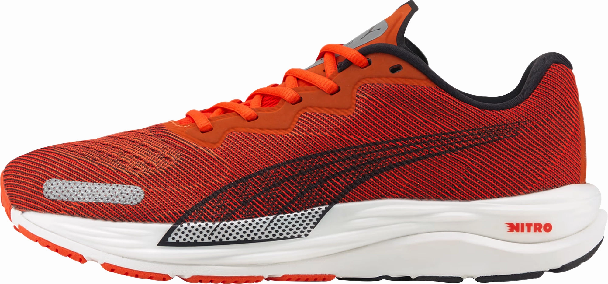 Puma Velocity Nitro 2 Mens Running Shoes - Red HookAndLoop