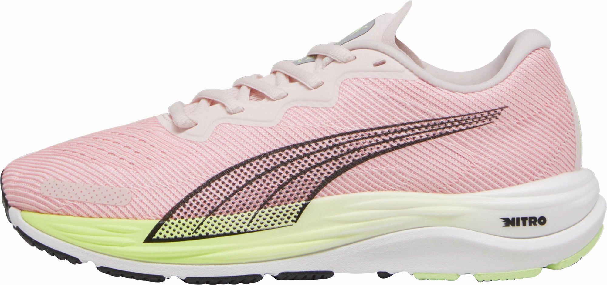 Puma Velocity Nitro 2 Womens Running Shoes - Pink Mid Top Style Lightweight Carrier