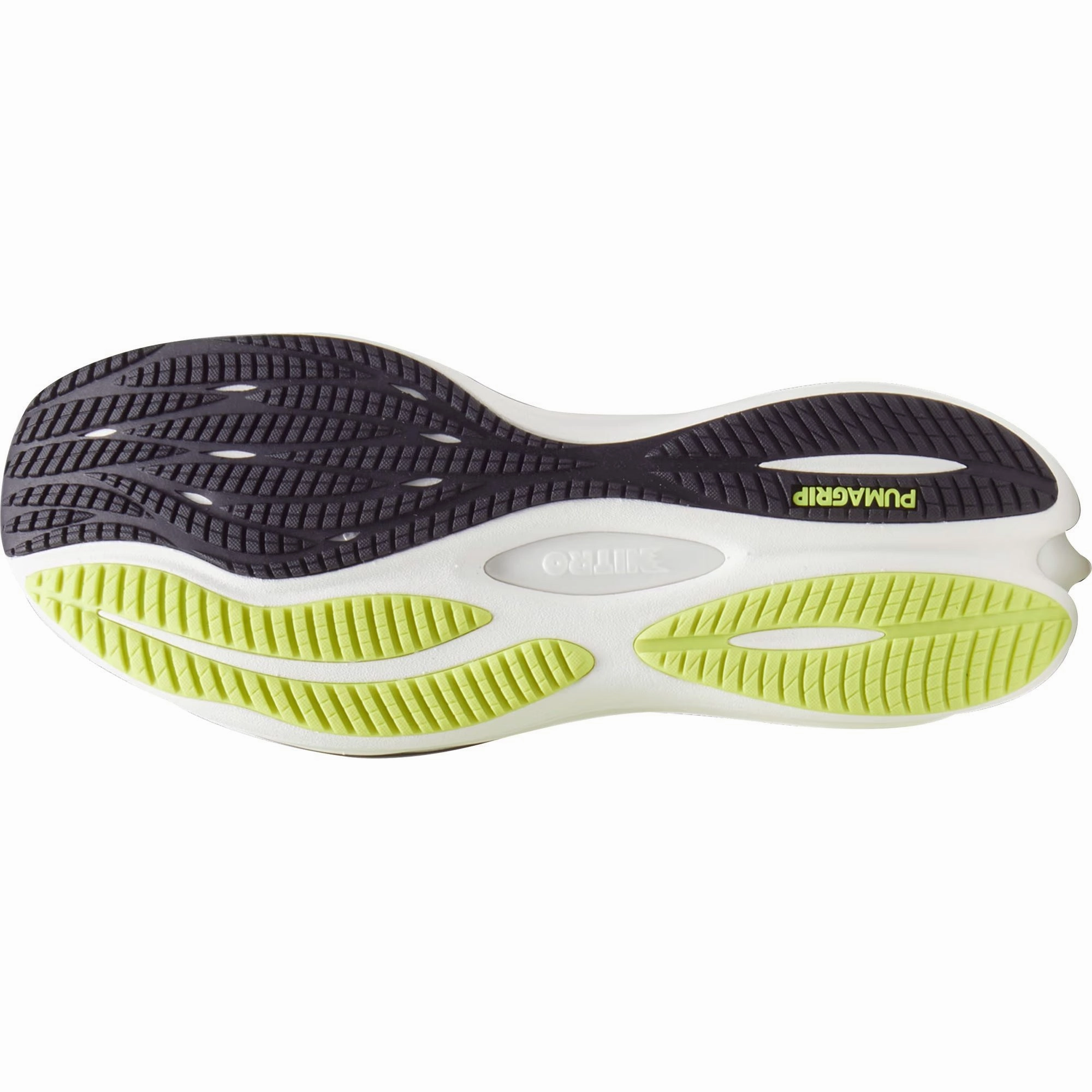 Puma Velocity Nitro 3 Mens Running Shoes - Green Rocker Sole Design