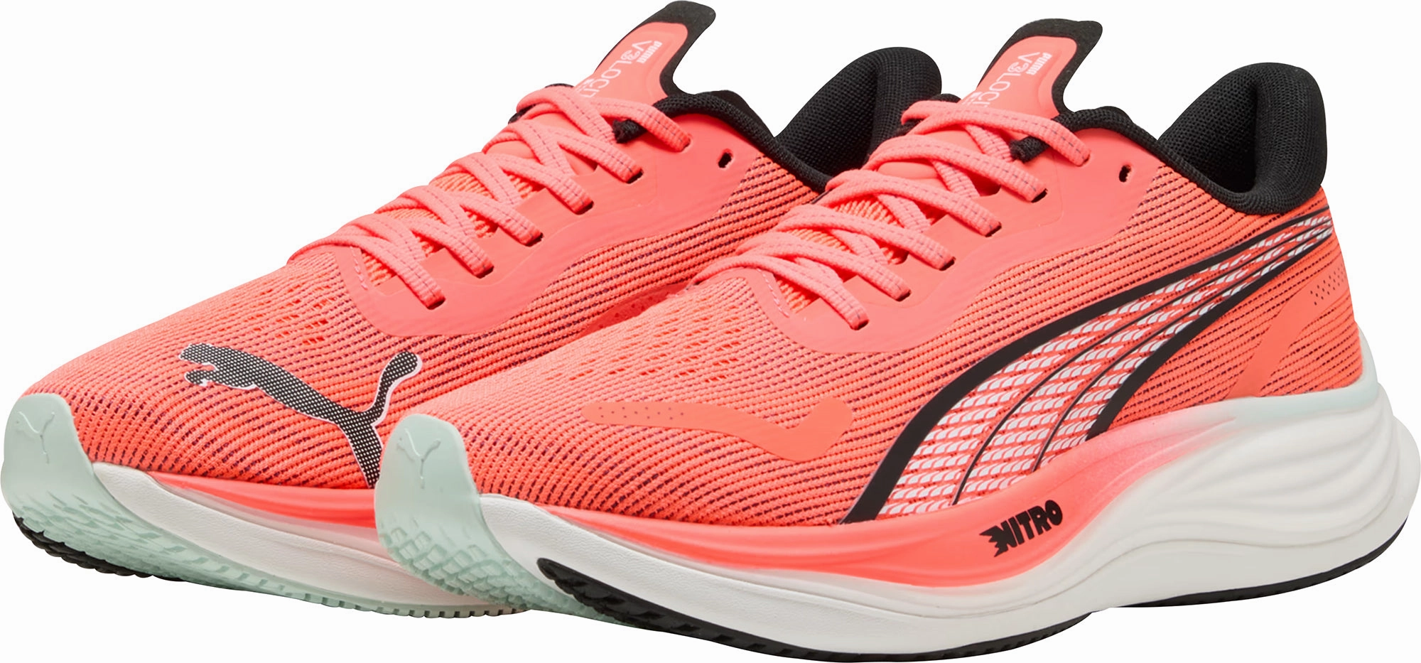Cost - efficient performance - technology Puma Velocity Nitro 3 Mens Running Shoes - Red