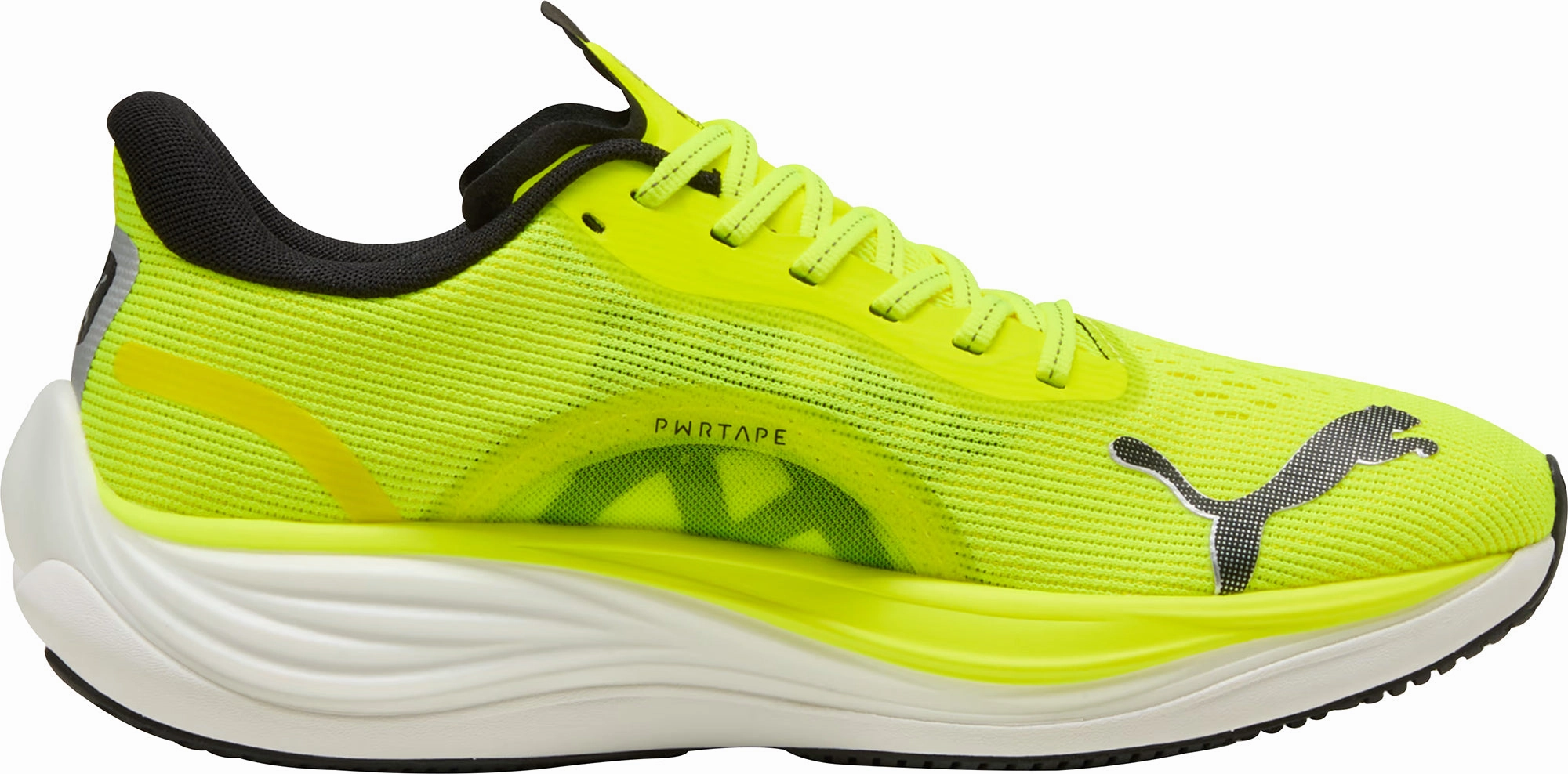 Puma Velocity Nitro 3 Mens Running Shoes - Yellow high - top style