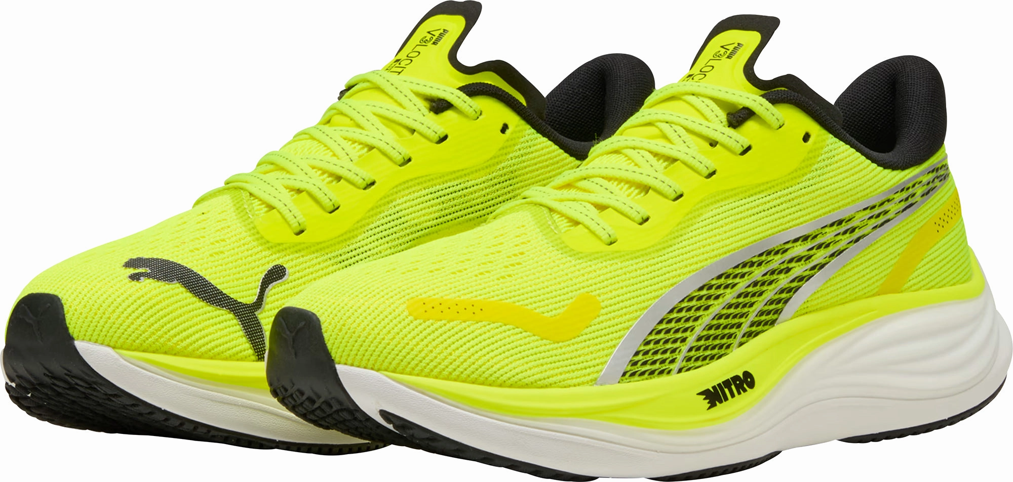 obstacle course shoes Puma Velocity Nitro 3 Mens Running Shoes - Yellow