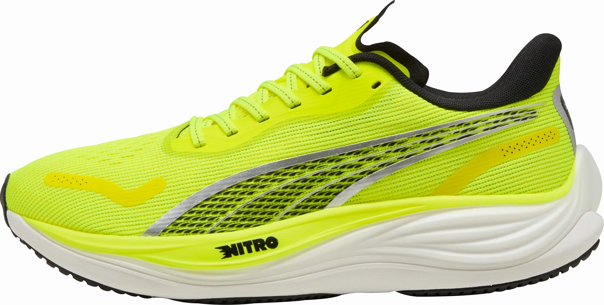 Puma Velocity Nitro 3 Mens Running Shoes - Yellow Comfortable Straps comfortable shoe feel
