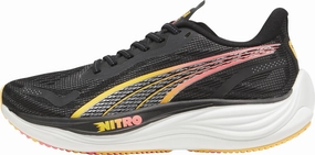 sports tops Indoor Comfort Puma Velocity Nitro 3 Womens Running Shoes - Black
