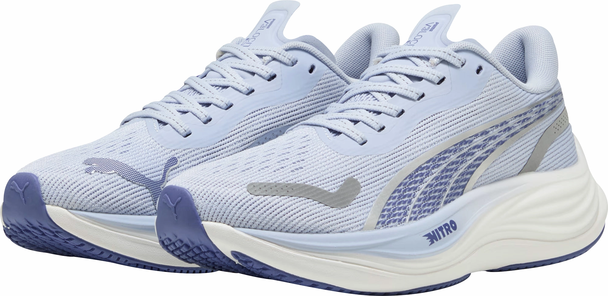 anti slip grip Generic Puma Velocity Nitro 3 Womens Running Shoes - Blue