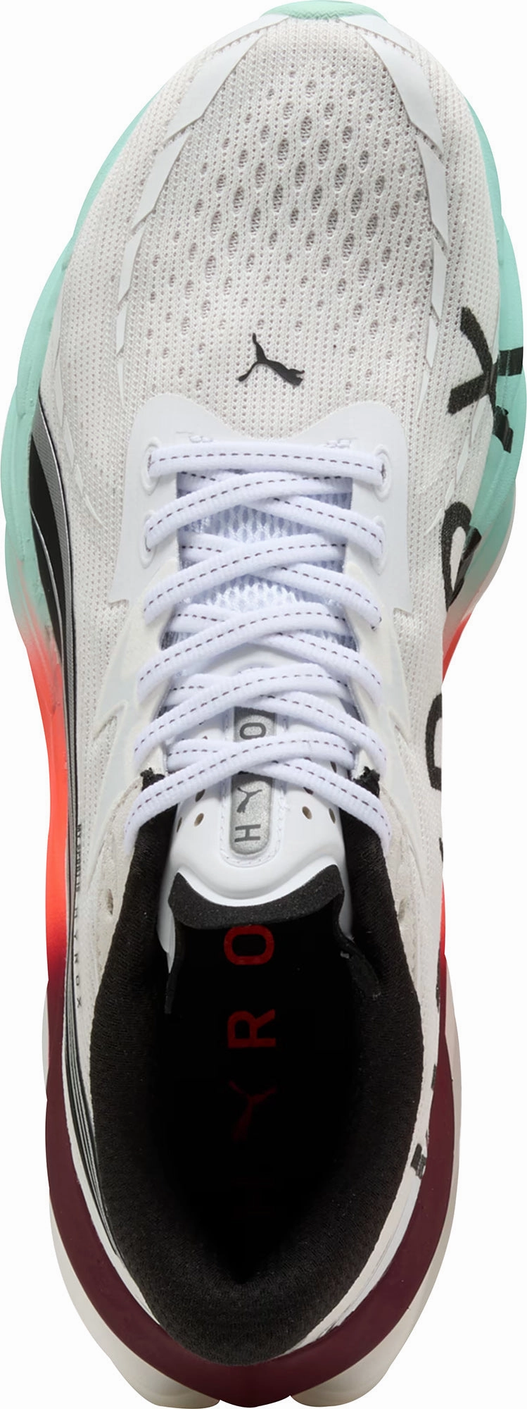 Puma Velocity Nitro 4 HYROX Mens Running Shoes - White balance training running shoes thick insole shoes