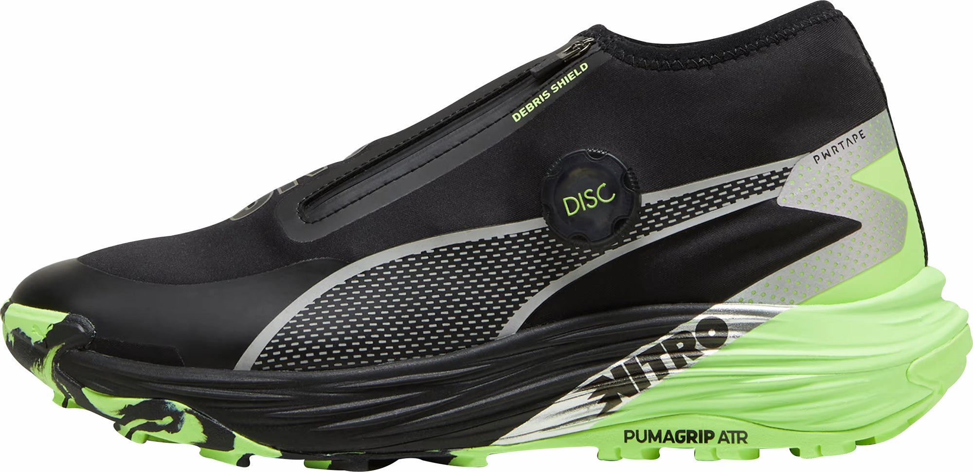Puma Voyage Nitro 3 Disc Womens Trail Running Shoes - Black Stylish Shoes