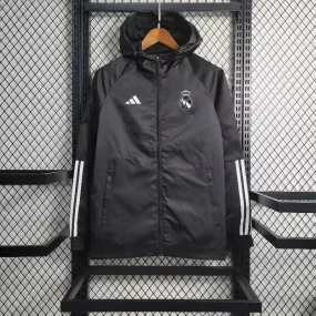 Modern Fit Smell Real Madrid Windbreaker Jacket 2023-24