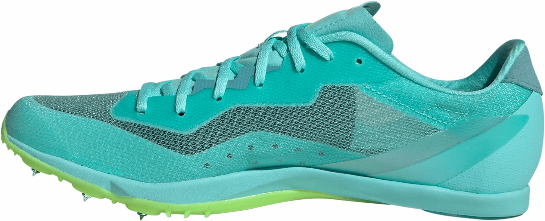 adidas Adizero Distancestar Running Spikes - Green Game Essentials Zero Pressure