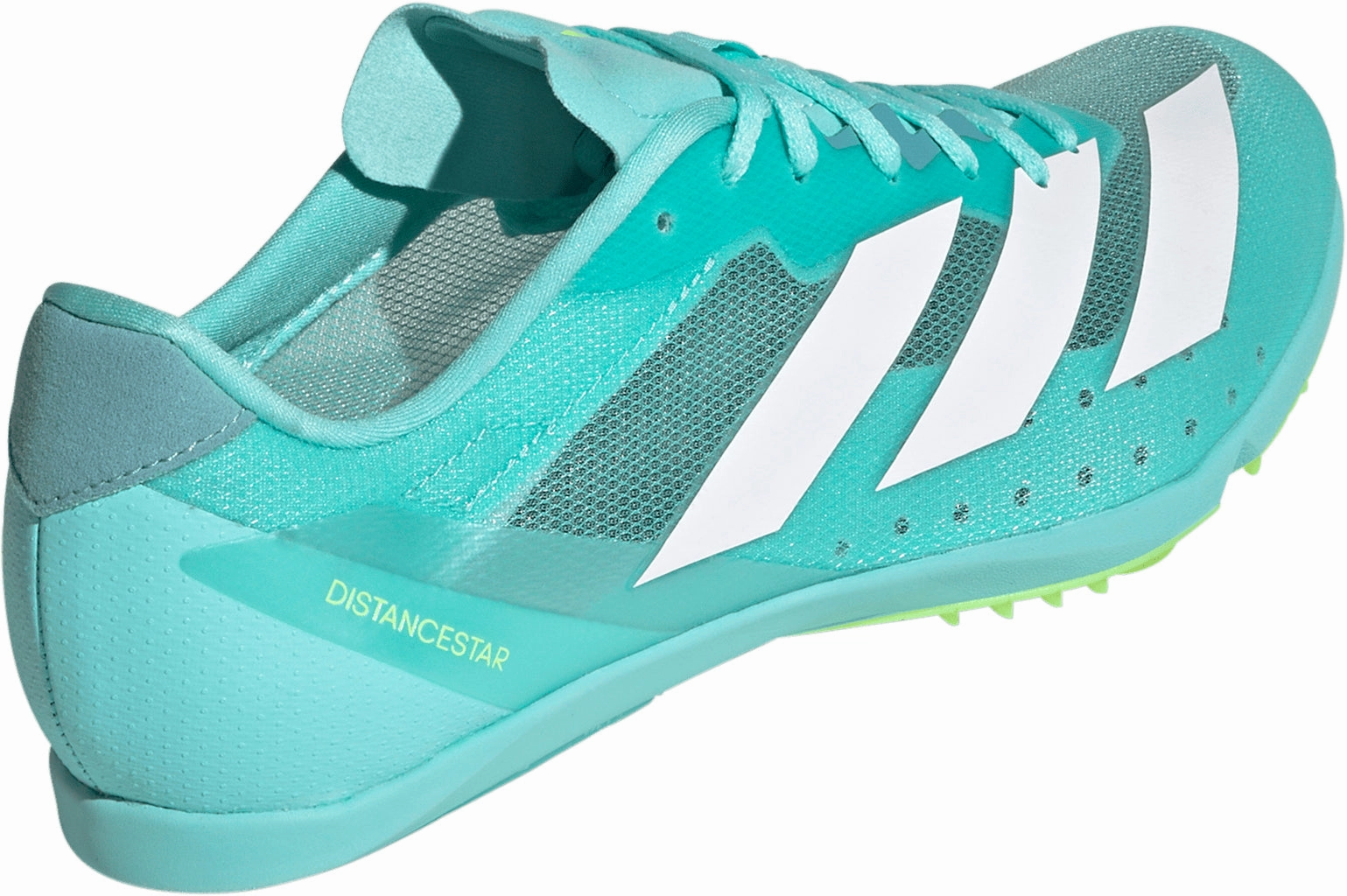 Explosive Speed adidas Adizero Distancestar Running Spikes - Green
