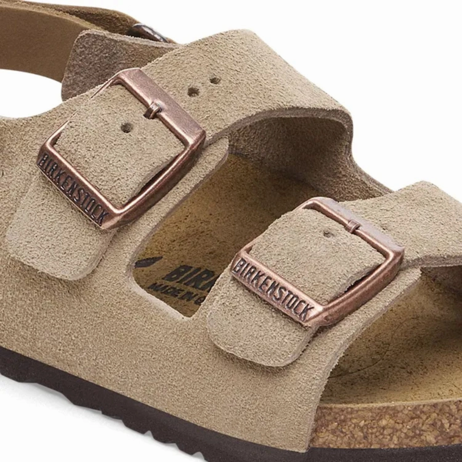 Birkenstock Milano AS Kids LEVE Taupe synthetic material Comfortable Performance