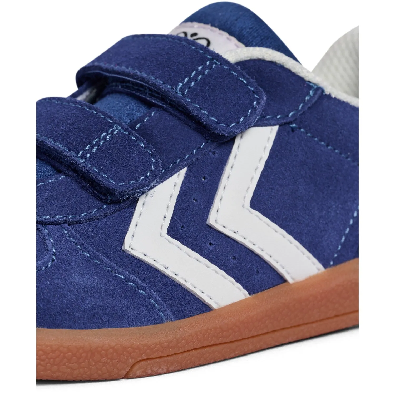 Hummel True Navy Victory Suede Ii Infant Sneakers Eco Support