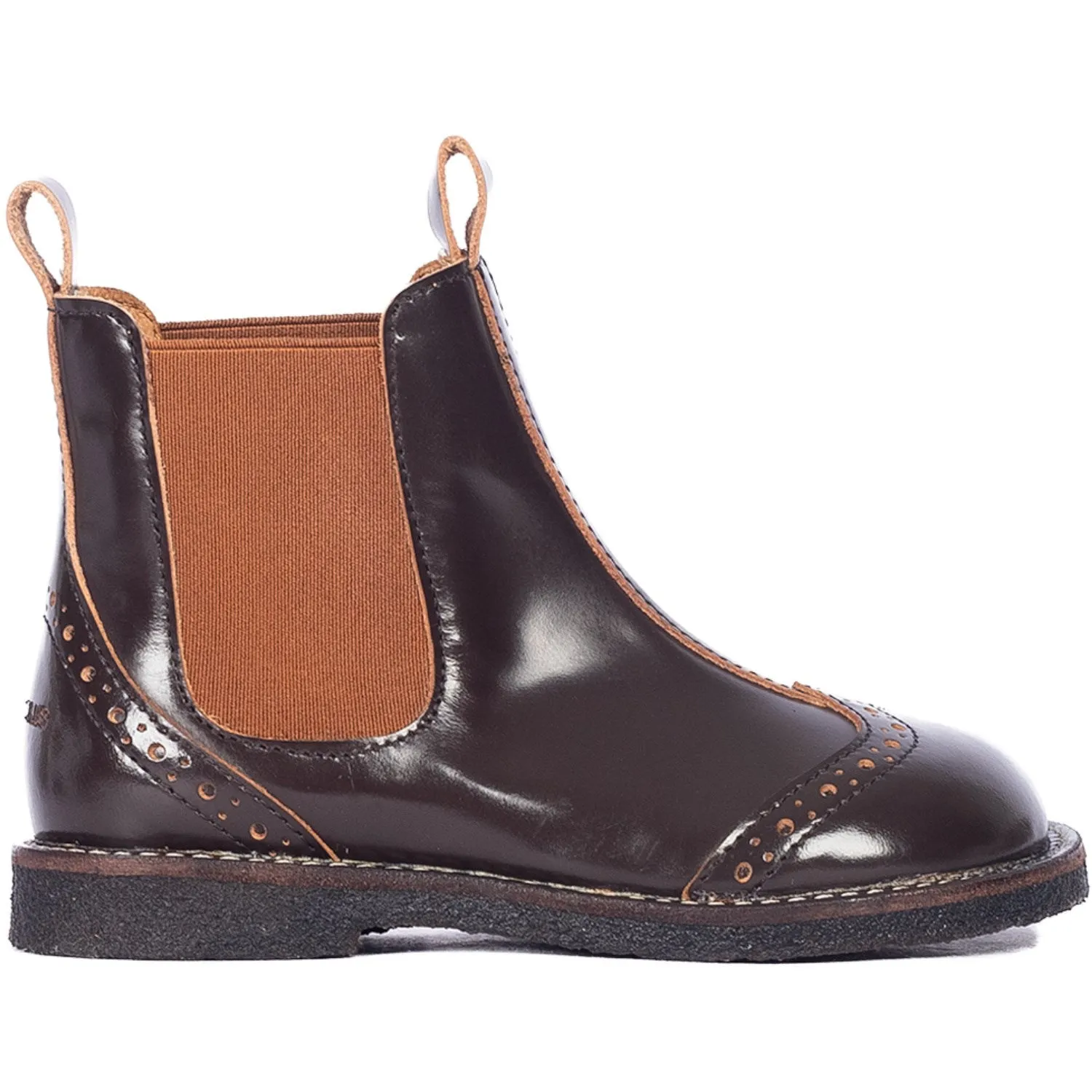 Anti   Static Angulus Brown/CAndnac Chelsea Boot Med BrAndue Hulm?nster