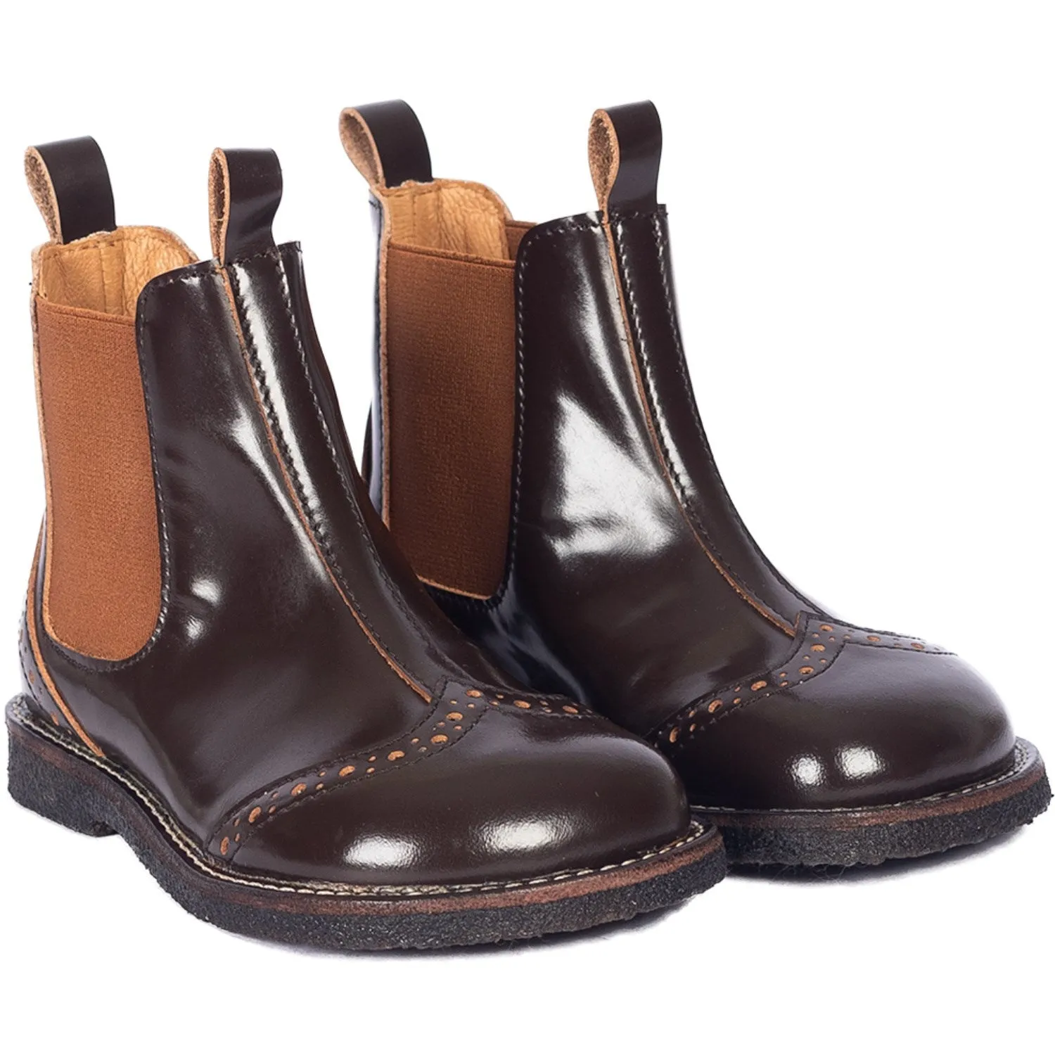 Angulus Brown/CAndnac Chelsea Boot Med BrAndue Hulm?nster Hiking Enthusiast