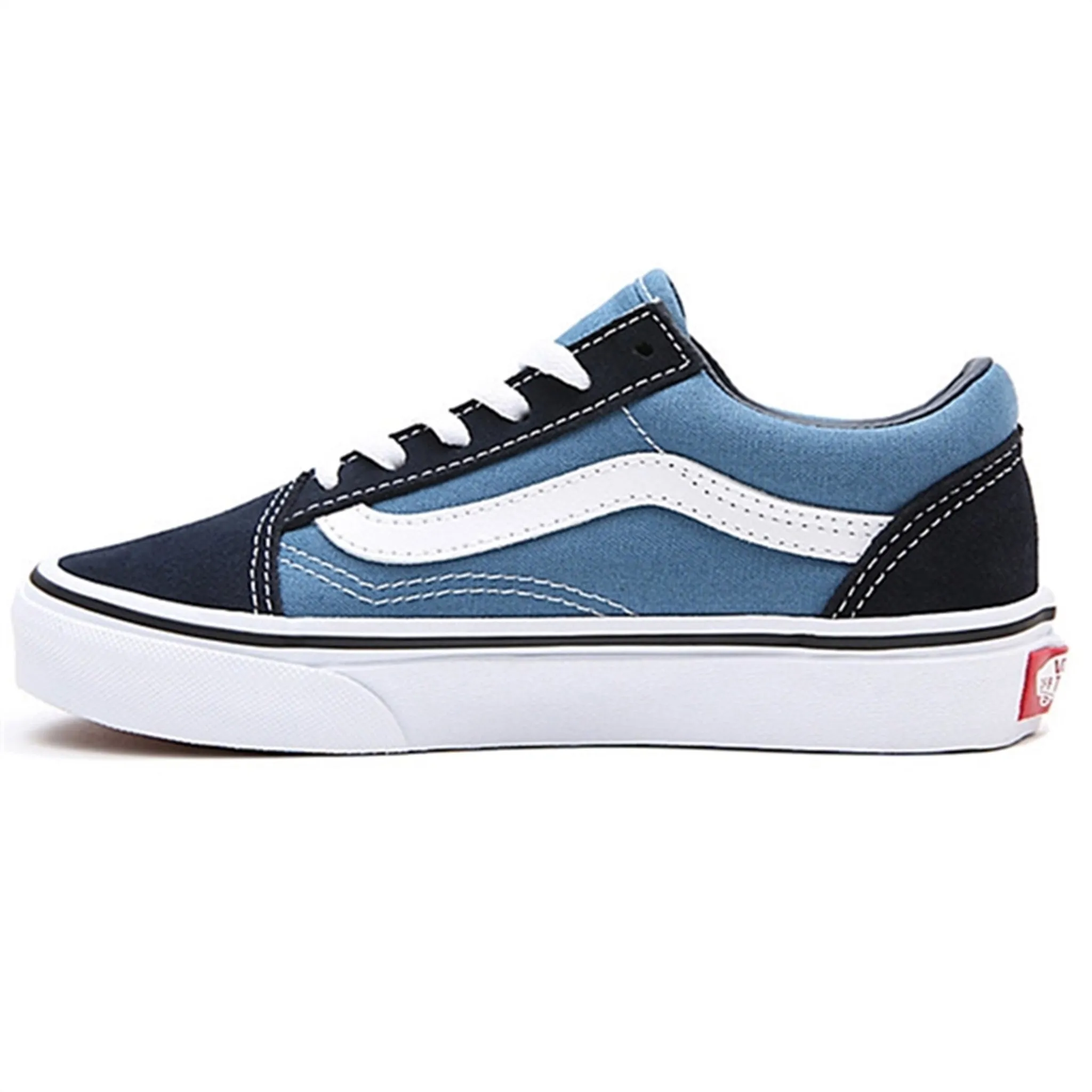 VANS TD Old Skool Sneakers Navy/True White SlipOnStyle