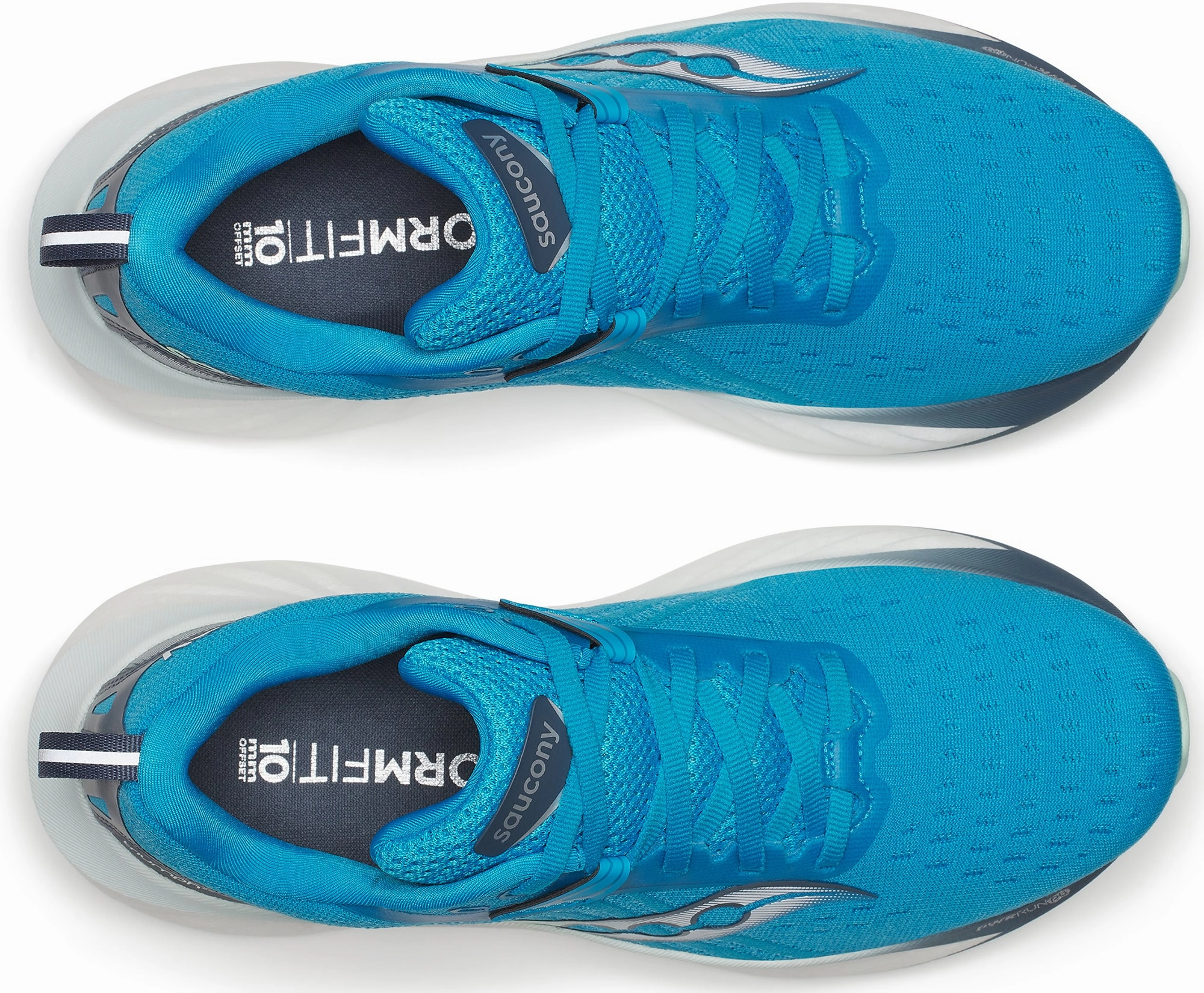 Removable components Saucony Triumph 22 Womens Running Shoes - Blue