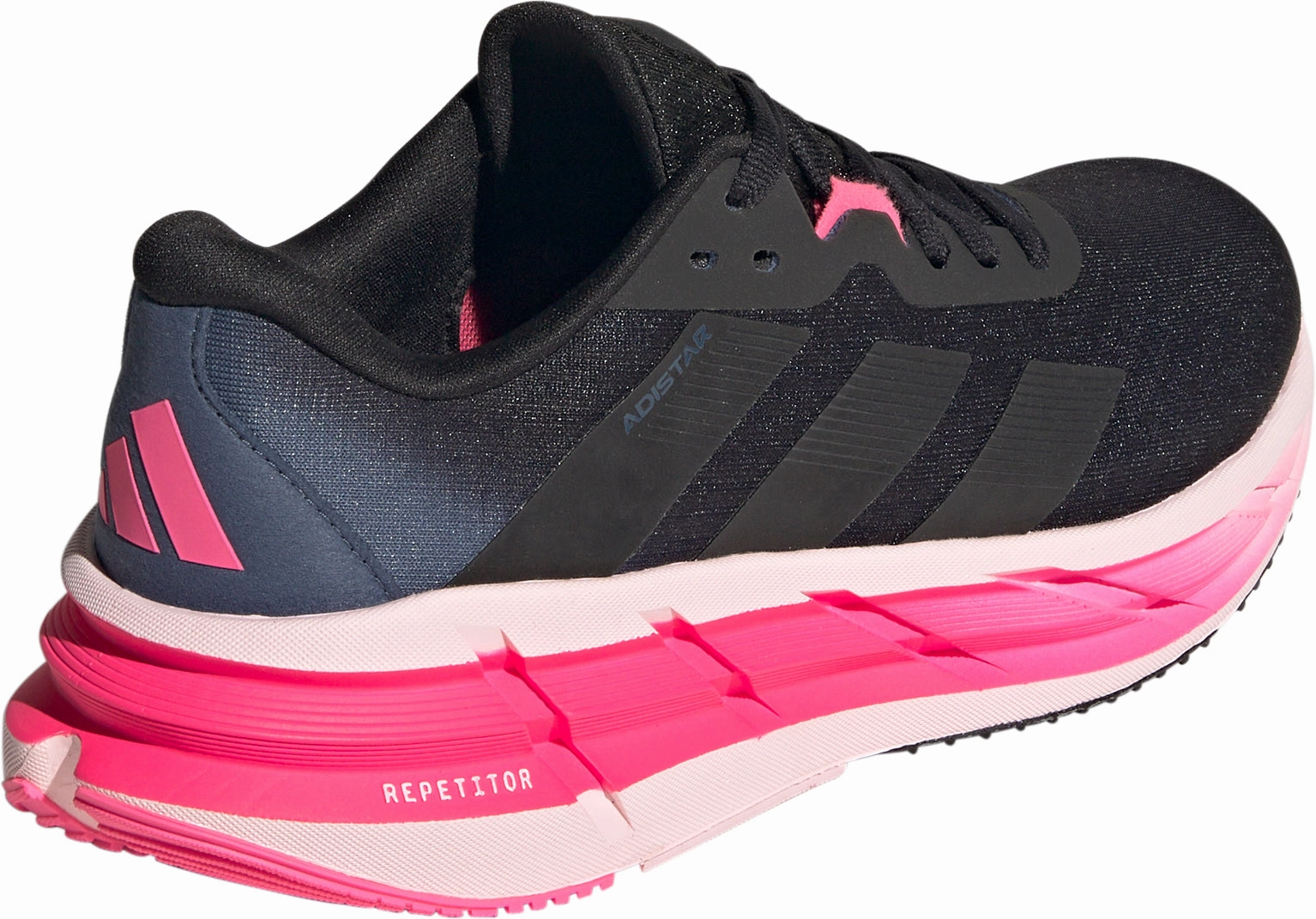 adidas Adistar 3.0 Womens Running Shoes - Black sports - team - themed running option