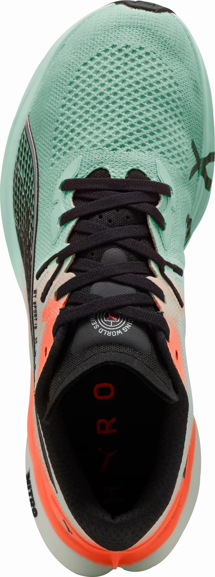 Sporty Shoes Puma Deviate Nitro 3 HYROX Womens Running Shoes - Green