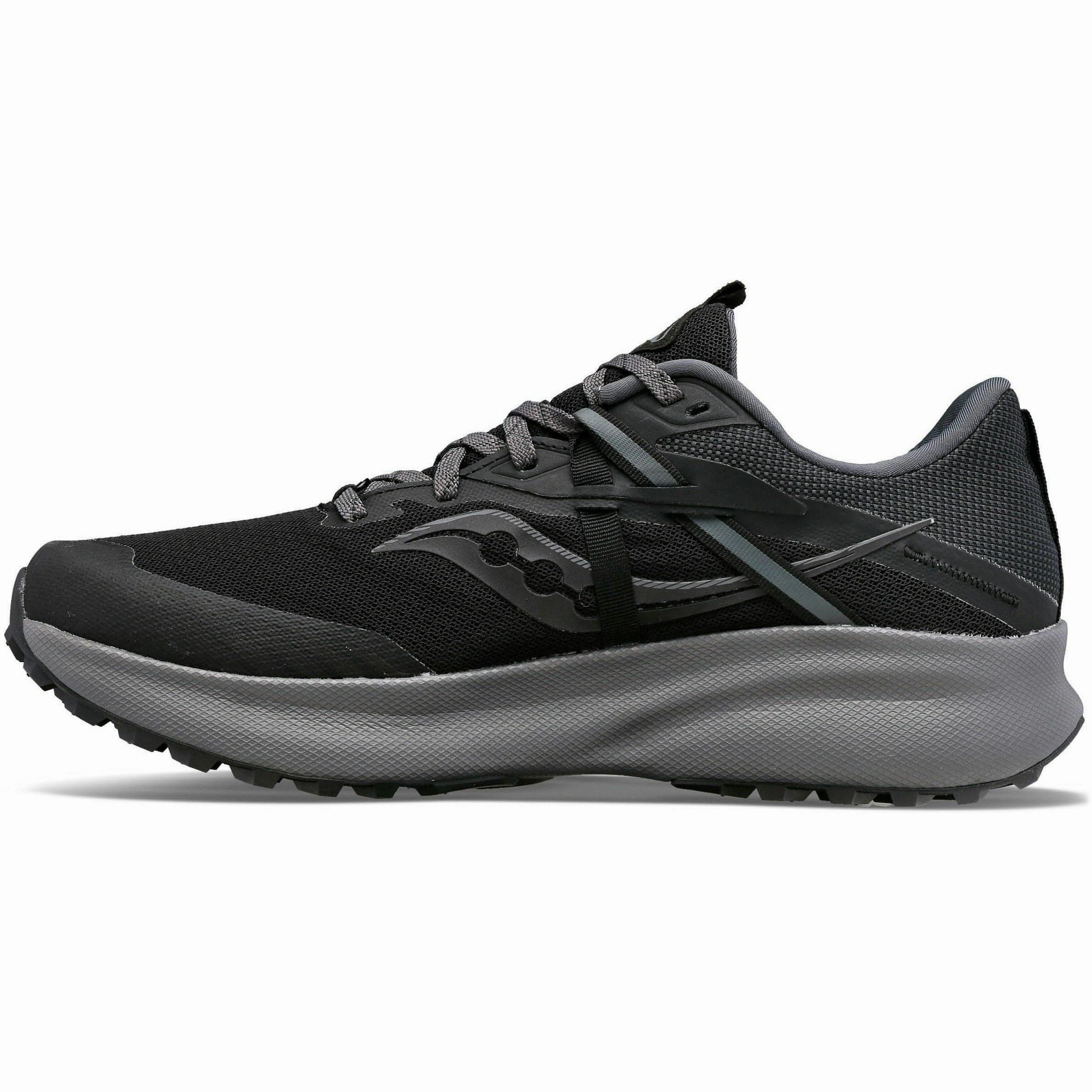 Saucony Ride 15 TR GORE-TEX Mens Trail Running Shoes - Black secure fit shoes