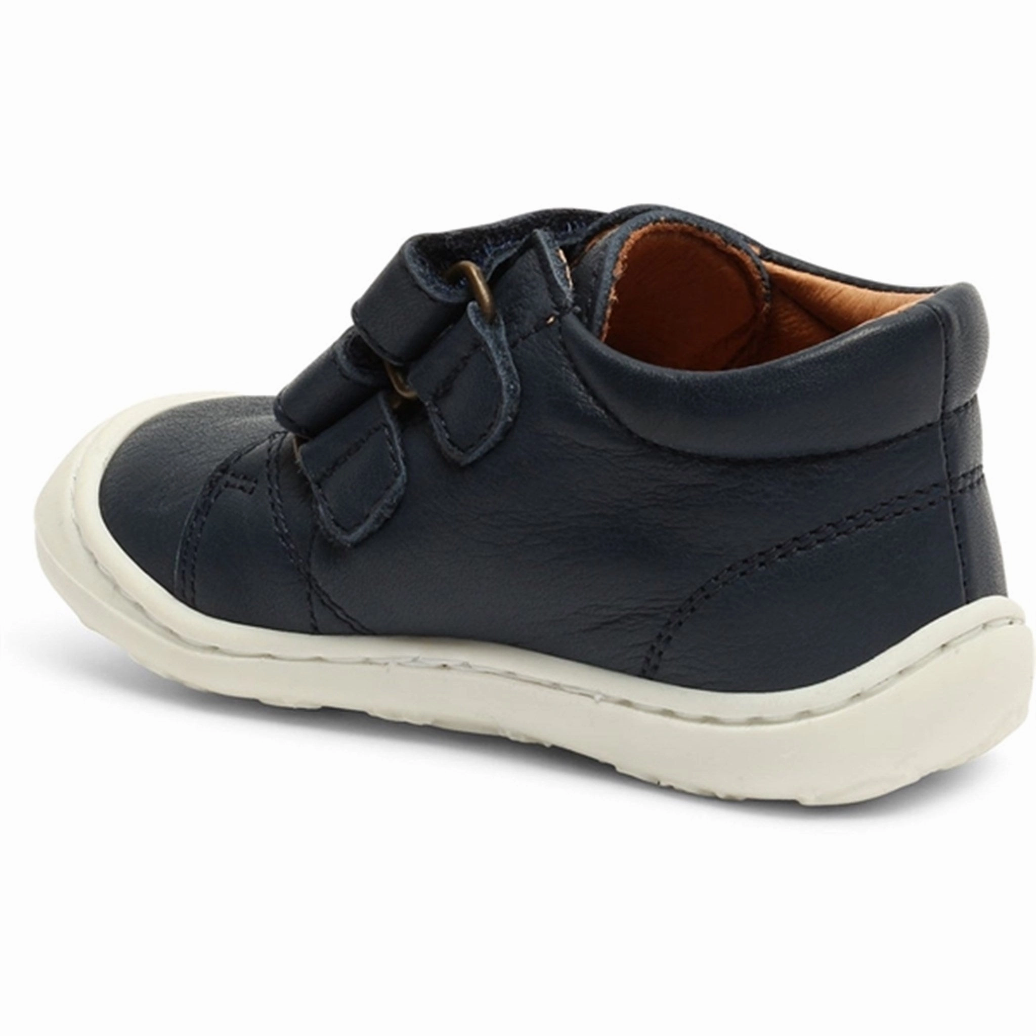 Comfortable Step Deep Black Bisgaard Hale First Step Shoe Midnight