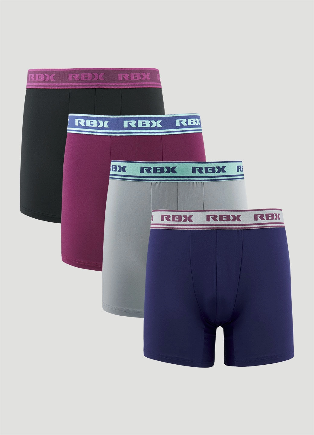 Quick Dry Boxer Briefs 4-Pack Whisper Light