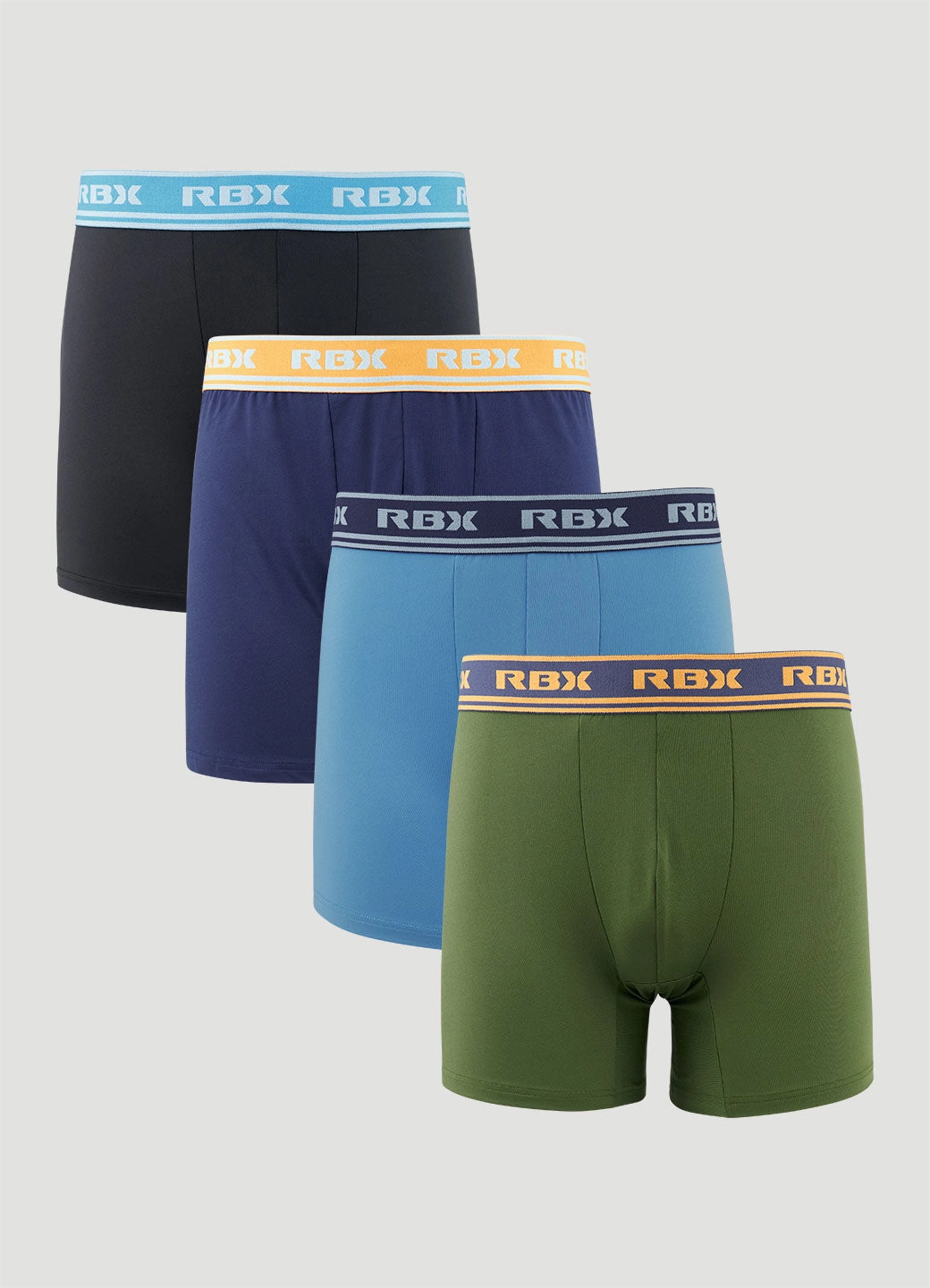 Stay Dry SeamlessDesign Quick Dry Boxer Briefs 4-Pack