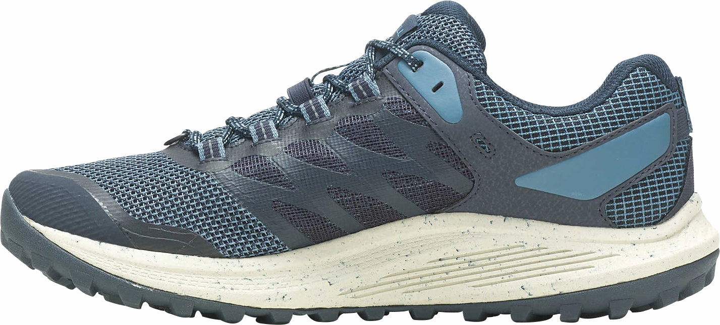 running in sand shoes Merrell Nova 3 GORE-TEX Mens Trail Running Shoes - Blue