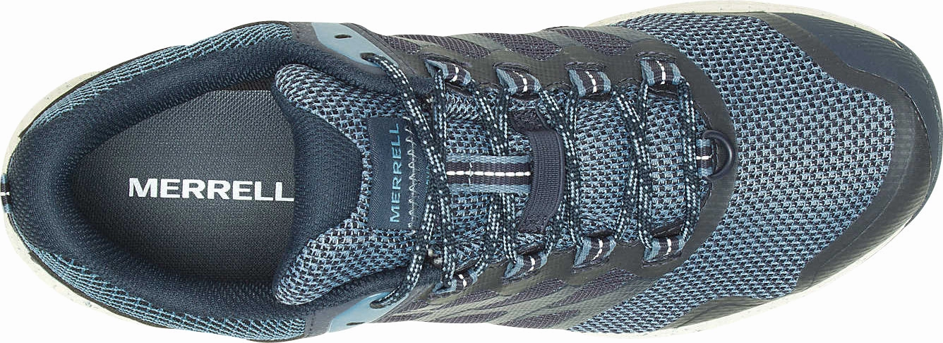 Merrell Nova 3 GORE-TEX Mens Trail Running Shoes - Blue Slow Pace